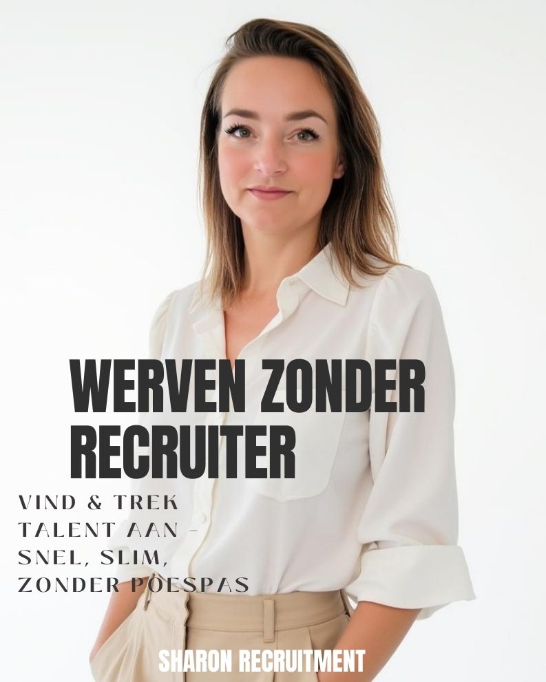 Voorpagina van het digitale product Werven zonder Recruiter
